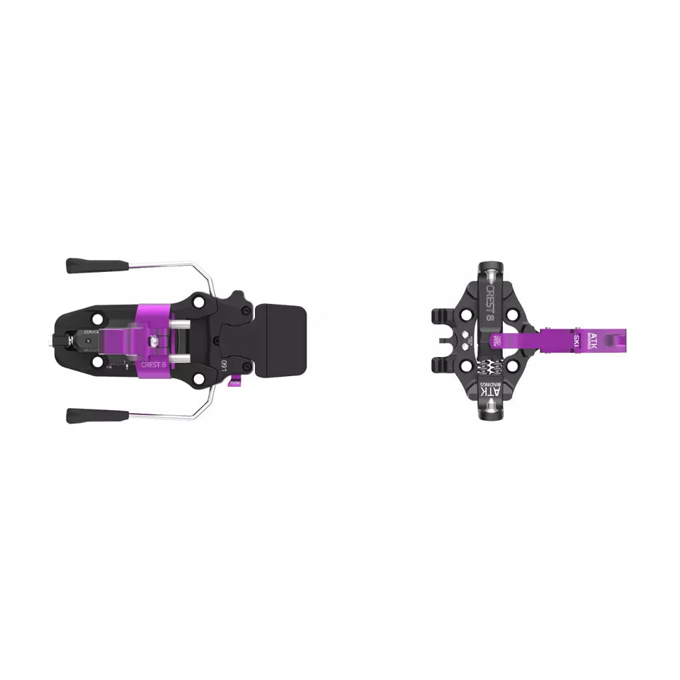 ATK Crest 8 Purple Alpine Touring Bindings (86mm)